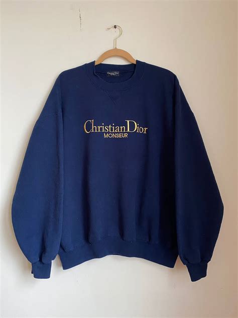 christian dior crew neck sweater|Christian Dior monsieur suit.